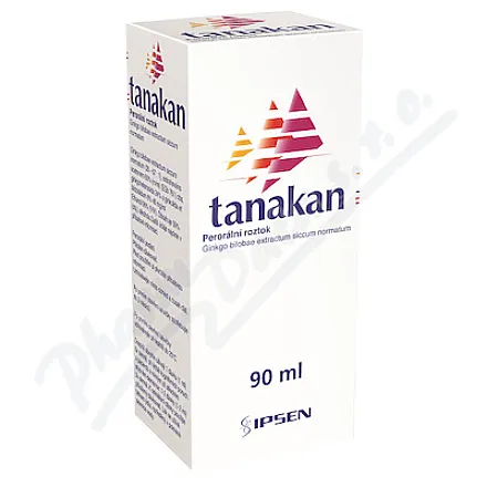 Tanakan roztwór 90 ml + dozownik