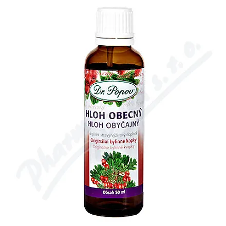 Dr.Popov Ziołowe krople Głóg 50ml