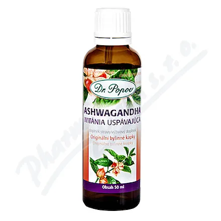 Dr.Popov Kapky bylinné Ashwagandha 50ml