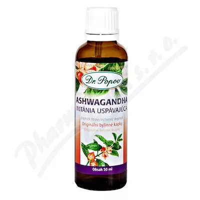 Dr.Popov Kapky bylinné Ashwagandha 50ml