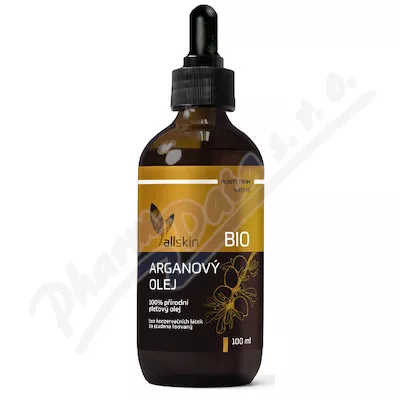 Allskin Arganový olej BIO 100ml - vlasová péče,péče o vlasy,