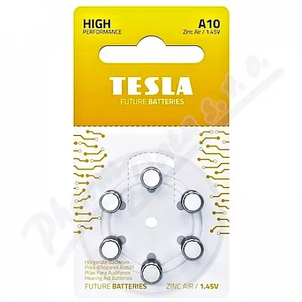 TESLA BATTERIES A10 Hearing AID (PR70) 6ks