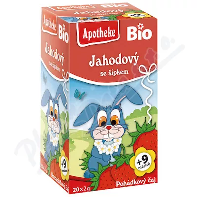 Pohádkový čaj Jahodový se šípkem BIO 20x2g