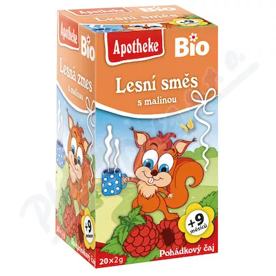 Pohádkový čaj Lesní směs s malinou BIO 20x2g