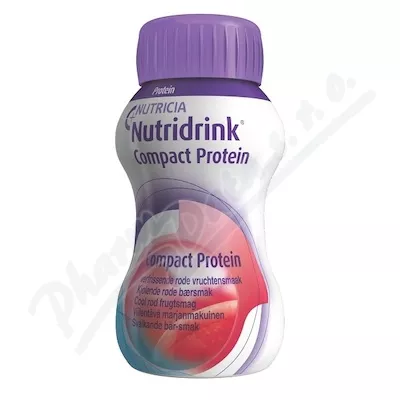 NUTRIDRINK COMPACT PROTEIN S PŘÍCHUTÍ CHLADIVÉHO ČERVENÉHO OVOCE