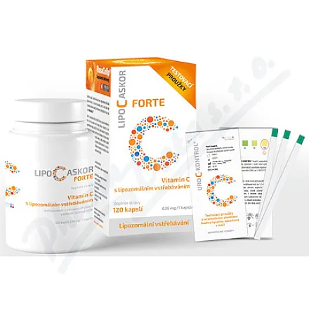 LIPO C ASKOR FORTE, 120 kapsułek
