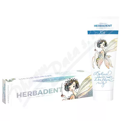 HERBADENT KIDS bylinná zubní pasta s fluoridem 75g