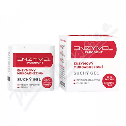 ENZYMEL Parodont enzymový suchý gel past.60ks