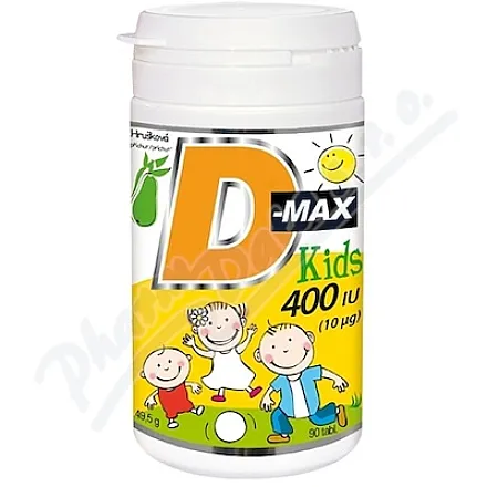D-Max Kids 400 IU, 90 tabletek