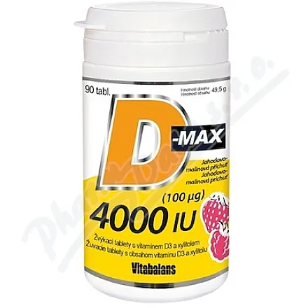 D-Max 4000 IU tbl.90