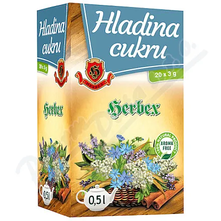 HERBEX Hladina cukru n.s.20x3g