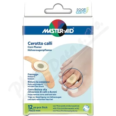 FOOT Care Náplasti na kuří oka 12ks