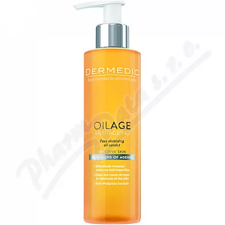 DERMEDIC Oilage Oil Syndet płyn do mycia twarzy 200ml
