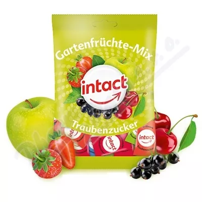 Intact hroznový cukr Gartenfrüchte-mix 100g