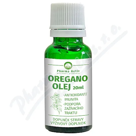 Olejek z oregano z zakraplaczem 20ml Pharma Grade