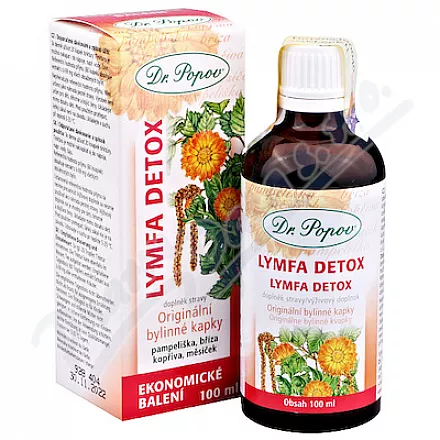 Dr.Popov Herbal Lymph-Detox Drops 100ml