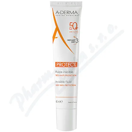 A-DERMA Protect Transparetní fluid SPF50 40ml