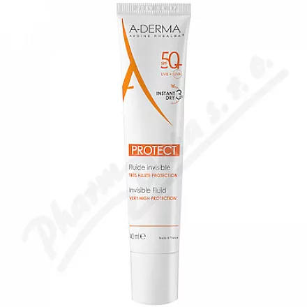 A-DERMA Protect Transparetní fluid SPF50 40ml