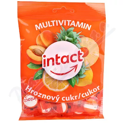 Intact hroznový cukr Multivitamin 75g