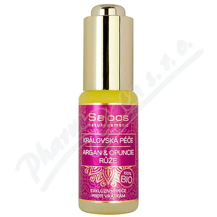 Saloos Královská péče Argan&Opuncie+Růže 20ml BIO