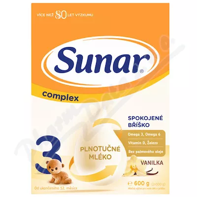 Sunar Complex 3 vanilka 600g