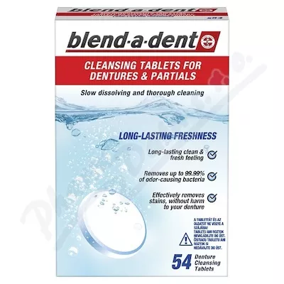 Blend-a-dent Freshness čistící tablety 54ks