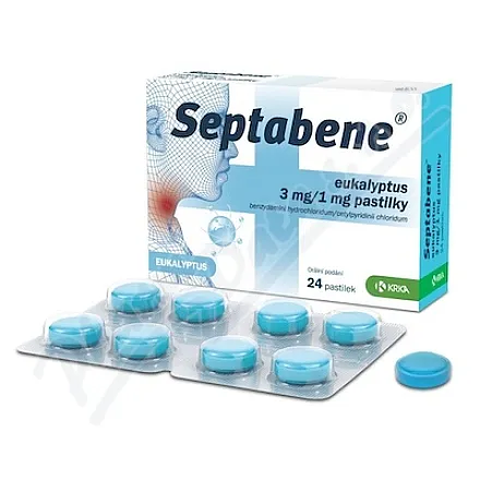 Septabene Eucalyptus 3mg/1mg pas.24