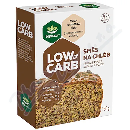 Topnatur LOW CARB směs na chléb 150g