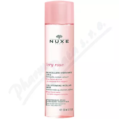 NUXE Very rose 3-v-1 čisticí voda 200ml