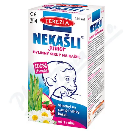 TEREZIA NEKAŠLI Junior bylin.sirup na kašel 150ml