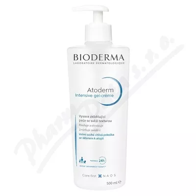 BIODERMA Atoderm Intensive gel-creme 500ml - tělová mléka,oleje,krémy,másla,