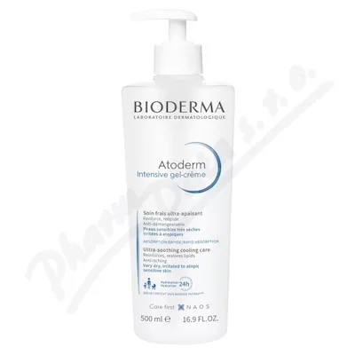 BIODERMA Atoderm Intensive gel-creme 500ml - tělová mléka,oleje,krémy,másla,