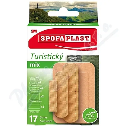 3M Spofaplast 604 mieszanka turystyczna 17szt