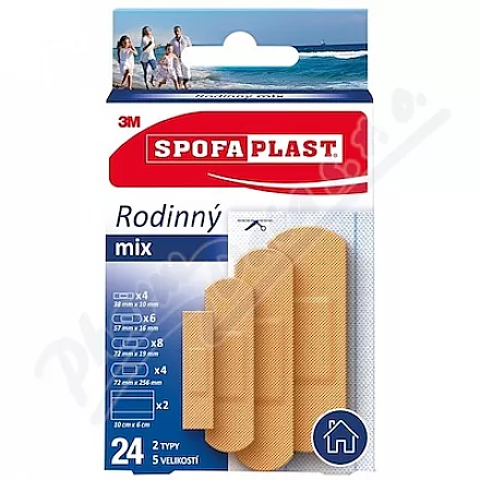 3M Spofaplast 603 Rodinný mix 24ks