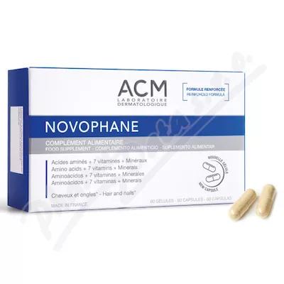 ACM Novophane pro kvalitu vlasů a nehtů cps.60 - vlasová péče,péče o vlasy,