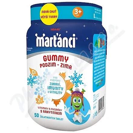 Marťánci Gummy podzim-zima tbl.50