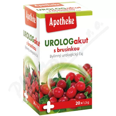 Apotheke Urolog akut s brusinkou čaj 20x1.5g