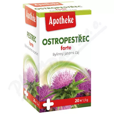 Apotheke Ostropestřec forte jaterní čaj 20x1.5g