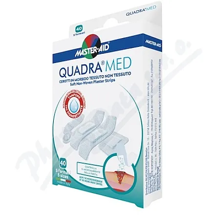 Quadra Med Náplasti jemné 40ks 5 velikostí