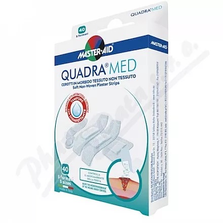 Quadra Med Náplasti jemné 40ks 5 velikostí