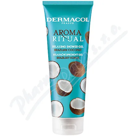 Dermacol AR żel pod prysznic brazylijski kokos 250ml