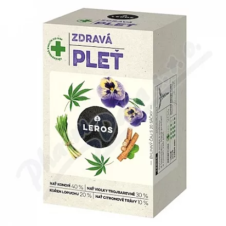 LEROS Zdravá pleť čaj 20x1.5g