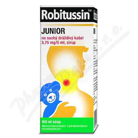 ROBITUSSIN JUNIOR NA SUCHY, DRAŻNIĄCY KASZEL