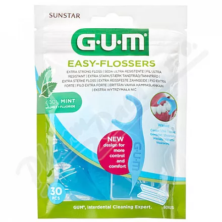 GUM Easy Flosser 30szt G890M30