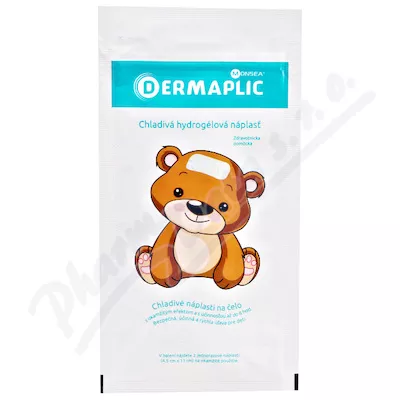 DERMAPLIC chłodzący plaster hydrożelowy 1x2szt
