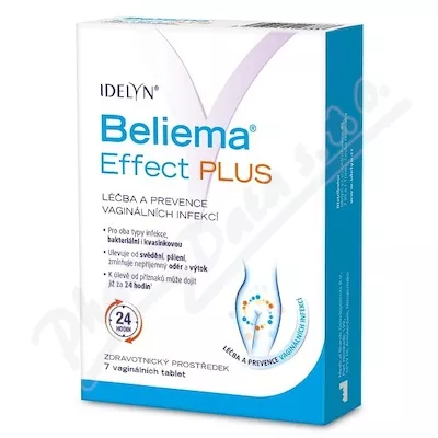Walmark Beliema Effect PLUS 7 vaginálních tablet