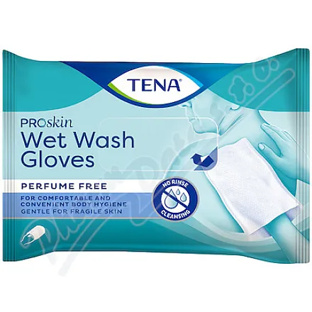 TENA Wet Wash Glove Mycí vlhčené rukavice 8ks 1161