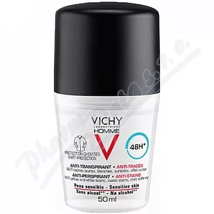 VICHY HOMME antiperspirant roll-on 50ml