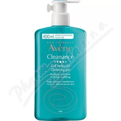 AVENE Cleanance Čisticí gel 400ml - avene kosmetika,avene,avena,avene cicalfate,avene physiolift,