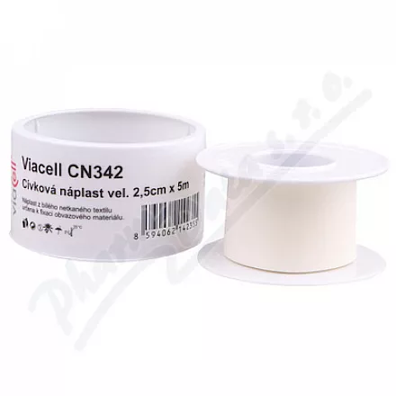 Viacell CN342 cívková náplast 2.5cmx5m